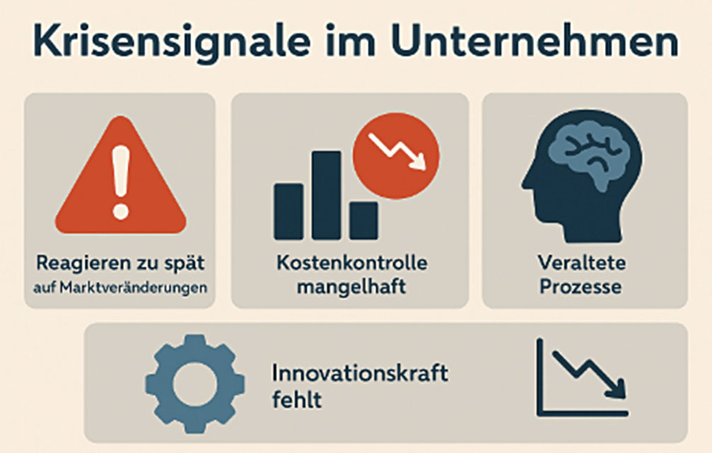 Mehr über den Artikel erfahren Warum Unternehmen Krisen zu spät erkennen – Was der Mittelstand vom Interim Management lernen kann