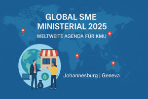 Mehr über den Artikel erfahren Globales SME-Ministerial:Internationales Bekenntnis zum Mittelstand – Erste Weltkonferenz für kleine Unternehmen mit über 700 Delegierten in Johannesburg