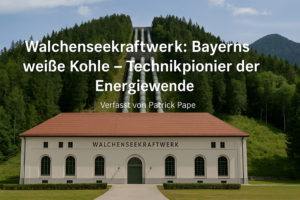 Mehr über den Artikel erfahren Walchenseekraftwerk:Bayerns weiße Kohle – Technikpionier der Energiewende