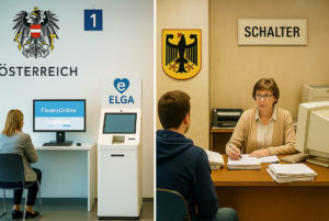 Mehr über den Artikel erfahren Europas Sozialsysteme im Wandel – Teil 3: Österreich – Weniger Verwaltung, mehr Wirkung? Österreichs Sozialsystem gilt vielen Experten als vorbildlich: klar strukturiert, effizient organisiert und in zentralen Bereichen digitalisiert.