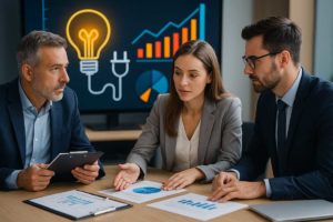 Mehr über den Artikel erfahren Energie clever einkaufen: Wie strategisches Bündeln von Gewerbestrom zum Vorteil wird