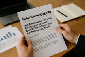 Mehr über den Artikel erfahren DMB-Positionspapier untermauert Handlungsbedarf: Mittelstand fordert spürbaren Bürokratieabbau durch Modernisierungsagenda