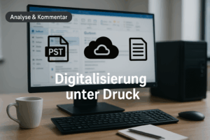 Mehr über den Artikel erfahren Windows 11 und Outlook: Wenn die Digitalisierung an alten Strukturen scheitert