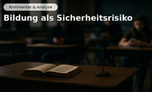 Mehr über den Artikel erfahren Bildung als Demokratierisiko: Was das neue US-Sicherheitspaket Europa lehren muss