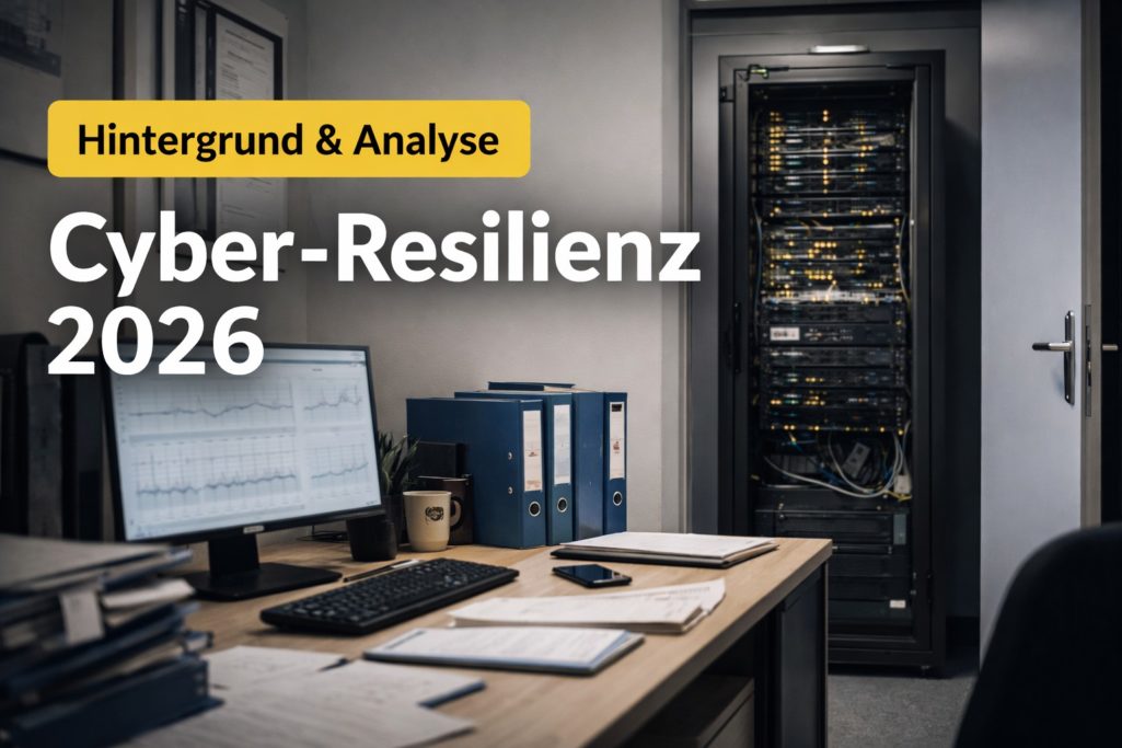 Mehr über den Artikel erfahren Cyber-Resilienz 2026: Warum der Mittelstand verwundbarer wird – trotz steigender IT-Budgets
