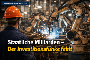 Mehr über den Artikel erfahren Sondervermögen: Warum staatliche Impulse ohne private Investitionsdynamik verpuffen