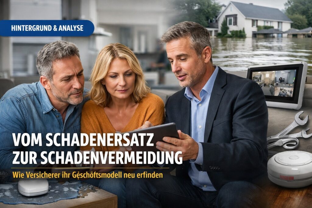 Mehr über den Artikel erfahren Vom Schadenersatz zur Schadenvermeidung: Wie Versicherer ihr Geschäftsmodell neu erfinden