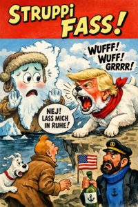 Mehr über den Artikel erfahren „Struppi fass“ die politische Karikatur