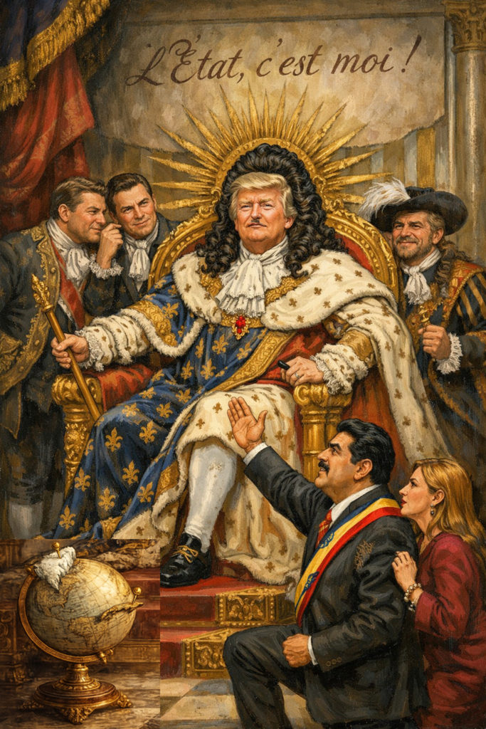 Die Lage ist komplex MJ Karikatur