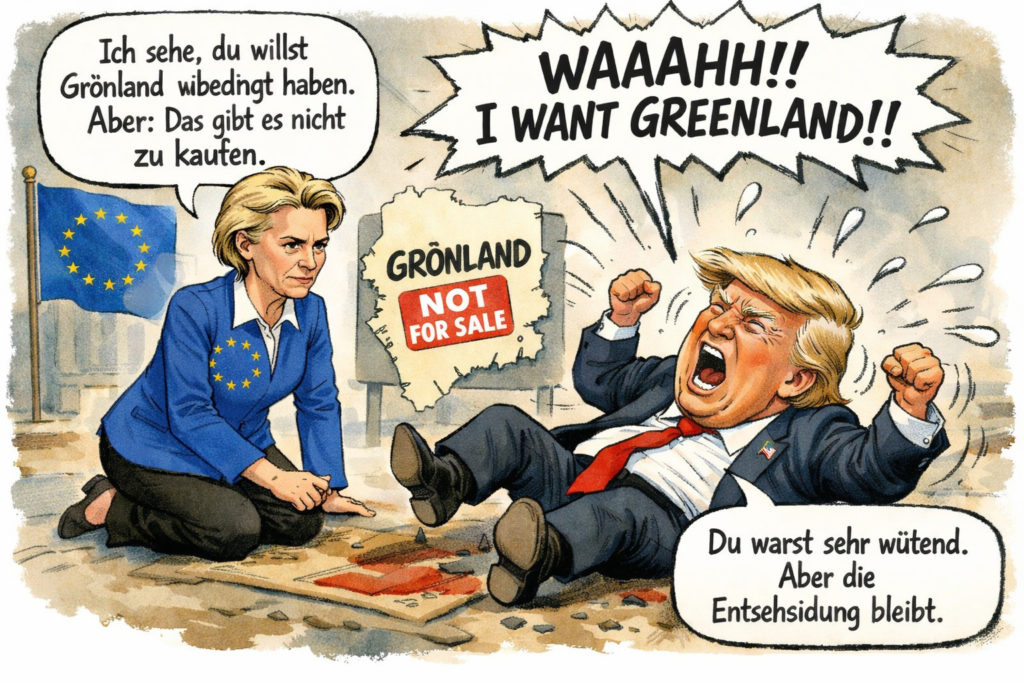 Mehr über den Artikel erfahren Grönland NOT FOR SALE: Wenn Macht mit Trotz verwechselt wird