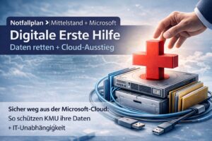 Mehr über den Artikel erfahren OneDrive aus Office entfernen: Der KMU-Weg raus aus der Cloud-Abhängigkeit