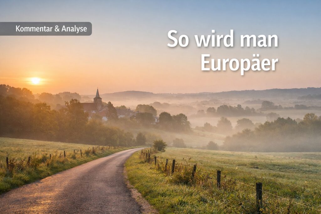Mehr über den Artikel erfahren So wird man Europäer – eine persönliche Landkarte