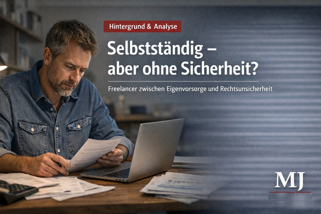 Mehr über den Artikel erfahren Freelancer-Kompass 2026: Hohe Eigenvorsorge, geringe Planungssicherheit – ein Standortproblem