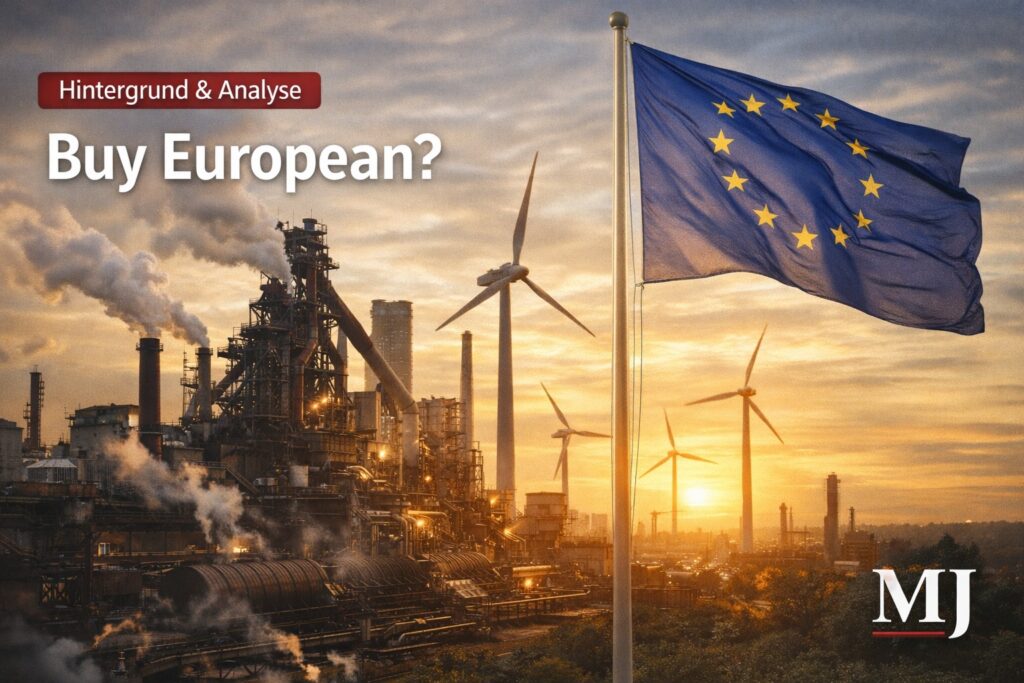 Mehr über den Artikel erfahren „Buy European“: Europas Industriepolitik erwacht – aber unter Zeitdruck