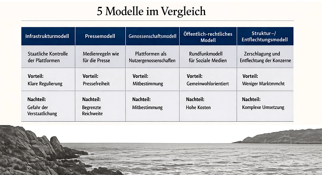 5 Modelle für Soziale Medien