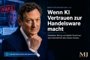 Mehr über den Artikel erfahren Identitätsdiebstahl 2.0: Wenn KI Vertrauen zur Handelsware macht