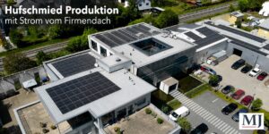 Mehr über den Artikel erfahren Hufschmied erzeugt Strom künftig auf dem eigenen Firmendach