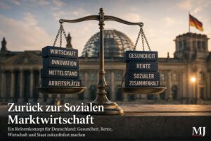 Mehr über den Artikel erfahren Zurück zur Sozialen Marktwirtschaft