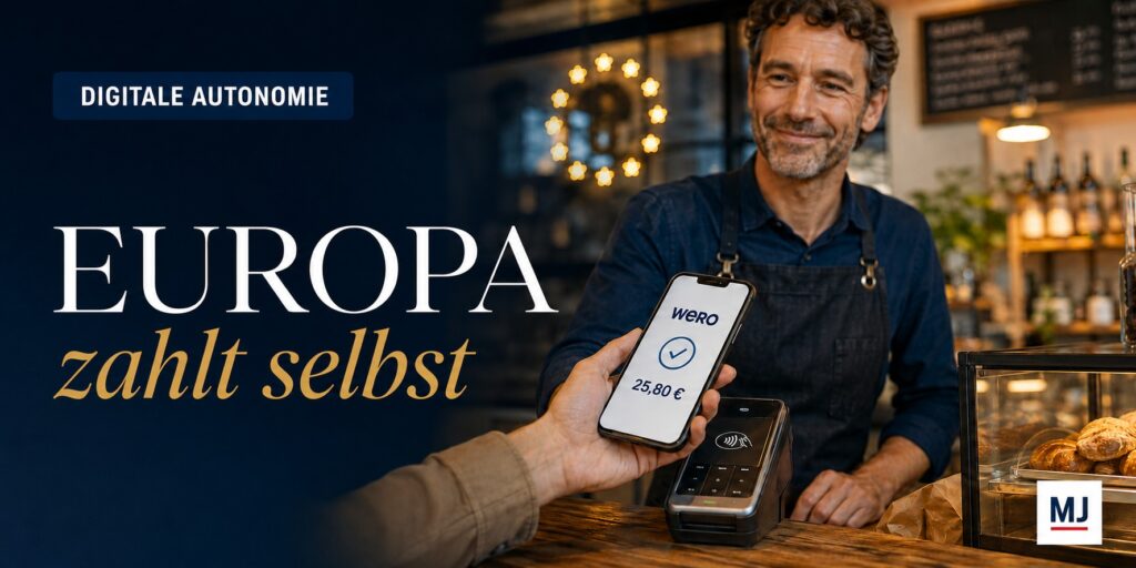 Mehr über den Artikel erfahren Wero: Europa holt sich den Zahlungsverkehr zurück